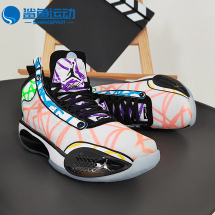 Nike/耐克正品AIRJORDANXXXIV ZION PE  AJ34大童篮球鞋DA4450