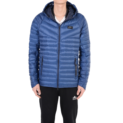 耐克男子连帽运动羽绒服