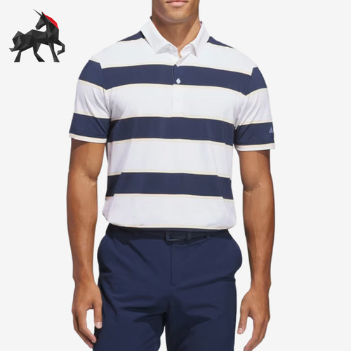 Adidas/阿迪达斯正品Ultimate365新款男经典白蓝色POLO衫JZ0475