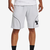 1370222 男子logo印花宽松透气休闲运动梭织短裤 UA安德玛正品 夏季