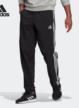 Adidas/阿迪达斯正品新款男子休闲透气宽松运动长裤 GK8982