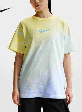 Nike/耐克正品2026夏季女士圆领宽松轻盈运动休闲T恤IR7557-714
