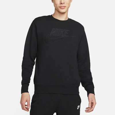 Nike/耐克正品春秋男士简约经典针织长袖卫衣套头衫DQ4584-010