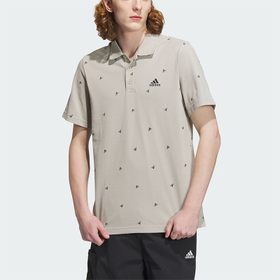 阿迪达斯男子运动短袖