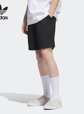 Adidas/阿迪达斯正品三叶草夏季新款男女运动宽松短裤HS3016