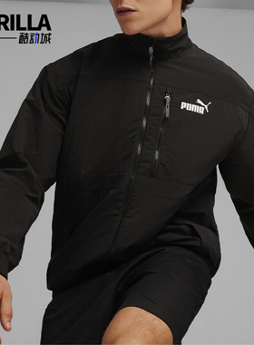 Puma/彪马正品春季新款男士宽松休闲梭织立领外套627117-01