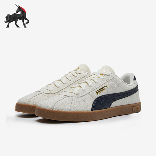 Puma/彪马正品Club2新款男女白黑色复古经典休闲板鞋397444-37