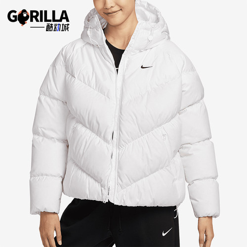 耐克女士宽松羽绒夹克
