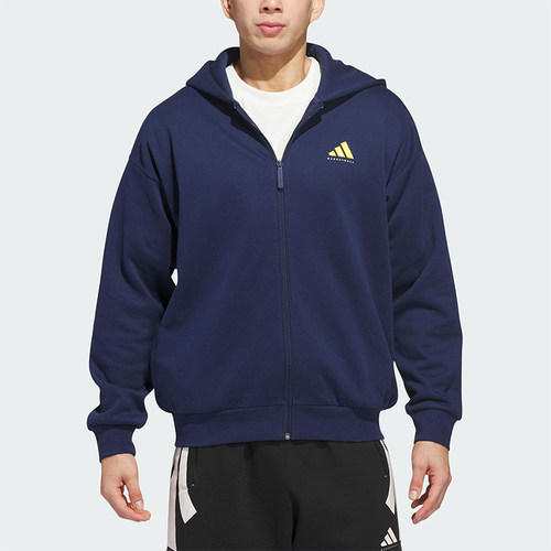 Adidas/阿迪达斯正品2025冬季款男女耐穿连帽休闲日常外套JZ9527