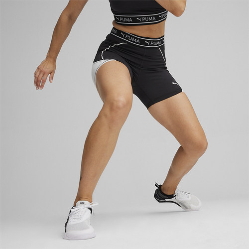 Puma/彪马正品FIT TRAIN STRONG 5 SHORT女士跑步紧身短裤