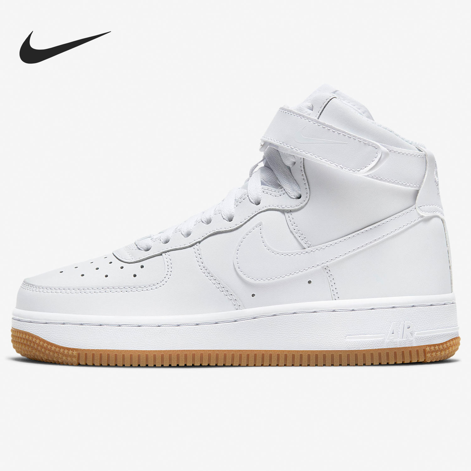 Nike/耐克正品FORCE 1 HIGH GS 大童运动休闲AF1板鞋 DH1058-100