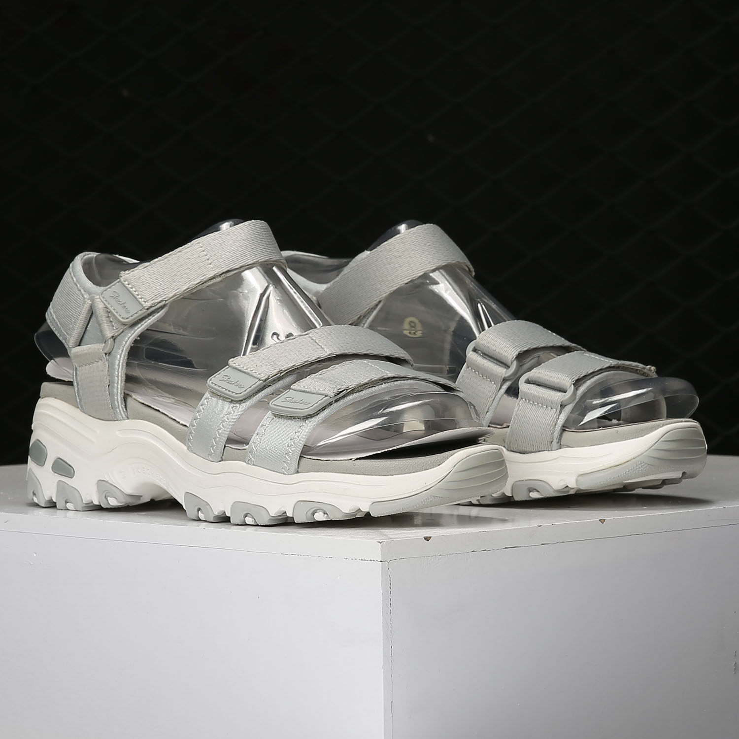 Skechers/斯凯奇正品 DLITES WOMEN 女子运动休闲沙滩凉鞋,运动鞋new,运动沙滩鞋/凉鞋,淘宝优惠券,粉丝福利购,淘宝优惠卷