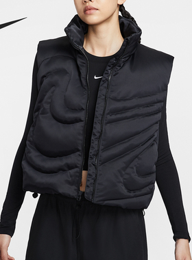 Nike/耐克正品Sportswear女士保暖时尚羽绒马甲IH8008-010