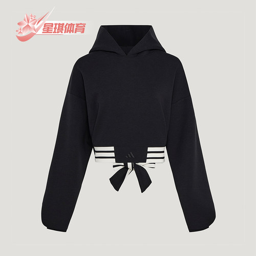 Adidas/阿迪达斯正品三叶草女士日常短款时尚休闲宽松卫衣KX4642