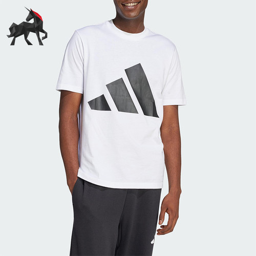 Adidas/阿迪达斯正品夏季新款男士经典时尚简约运动短袖T恤JE8943