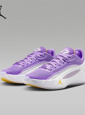 Nike/耐克正品JORDANLuka5新款白紫色球场经典篮球鞋IM5166-101