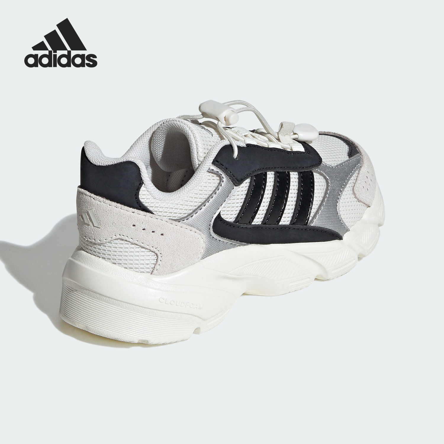 阿迪达斯小童网面休闲运动鞋