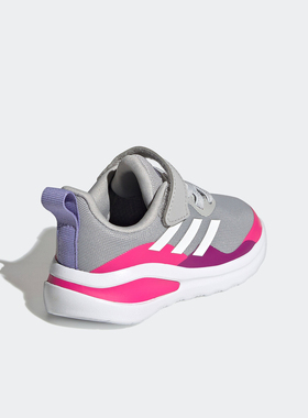 Adidas/阿迪达斯官方正品休闲婴童透气耐磨魔术贴运动鞋H04131