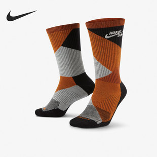 耐克正品 DA7516 新款 休闲运动袜 902 撞色中筒男女三双装 Nike