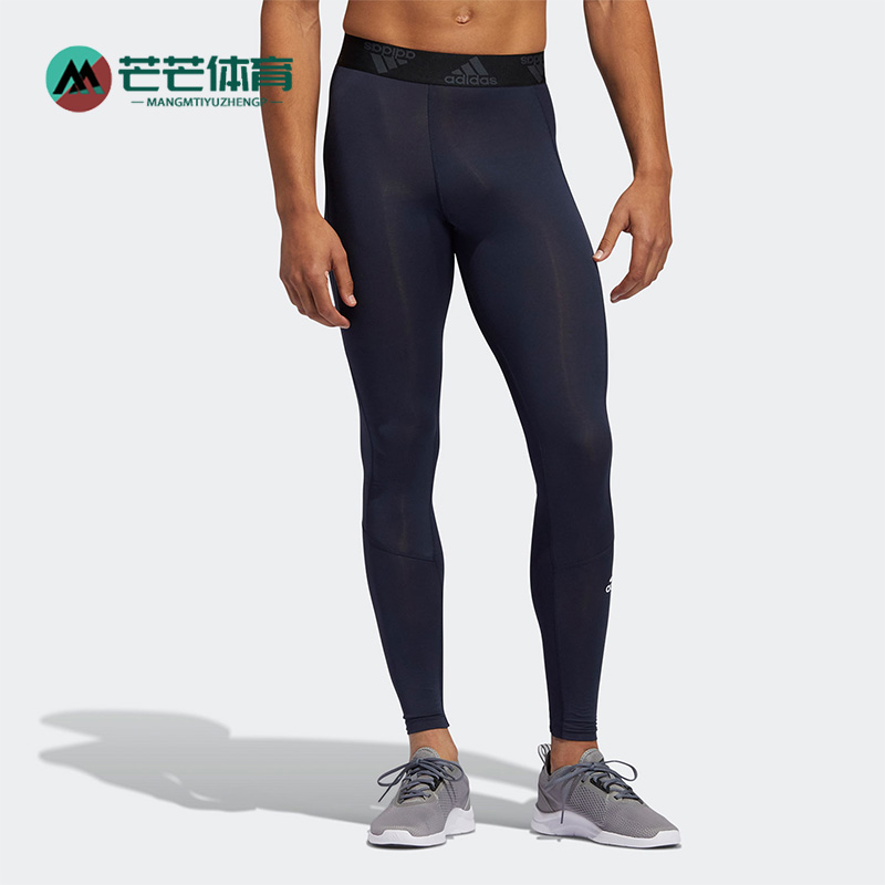 阿迪达斯男子健身训练运动紧身裤
