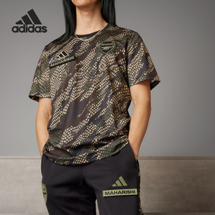 Adidas 阿森纳联名男士 足球训练运动短袖 IN4752 阿迪达斯正品