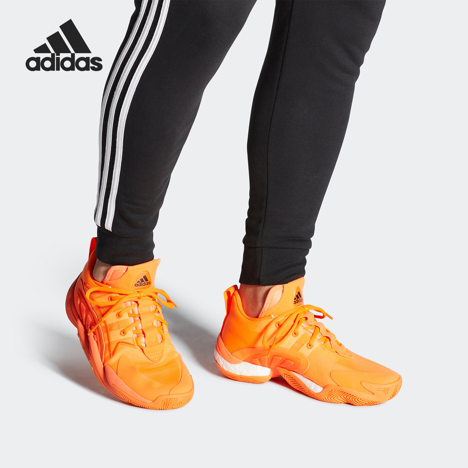Adidas/阿迪达斯正品三叶草CRAZY BYW X 2.0男子运动篮球鞋EE6010
