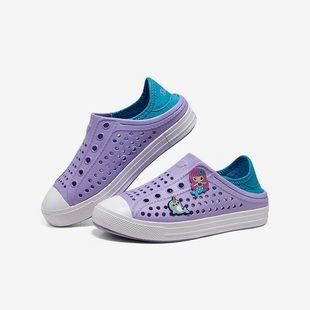 Skechers/斯凯奇正品夏季可踩脚可爱洞洞鞋大童运动休闲凉鞋