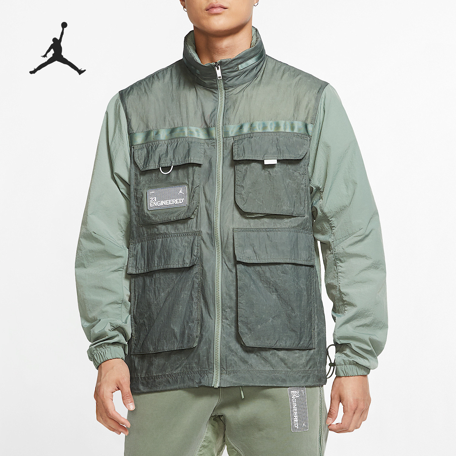 Nike/耐克正品Jordan男士透气连帽多口袋夹克外套CK8936-313,运动服/休闲服装,运动茄克/外套,淘宝优惠券,粉丝福利购,淘宝优惠卷