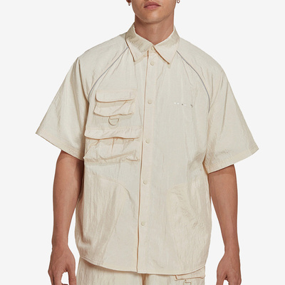 阿迪达斯男子舒适运动短袖衬衫