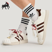 Adidas KJ6293 贝壳头运动板鞋 阿迪达斯正品 三叶草男女休闲经典