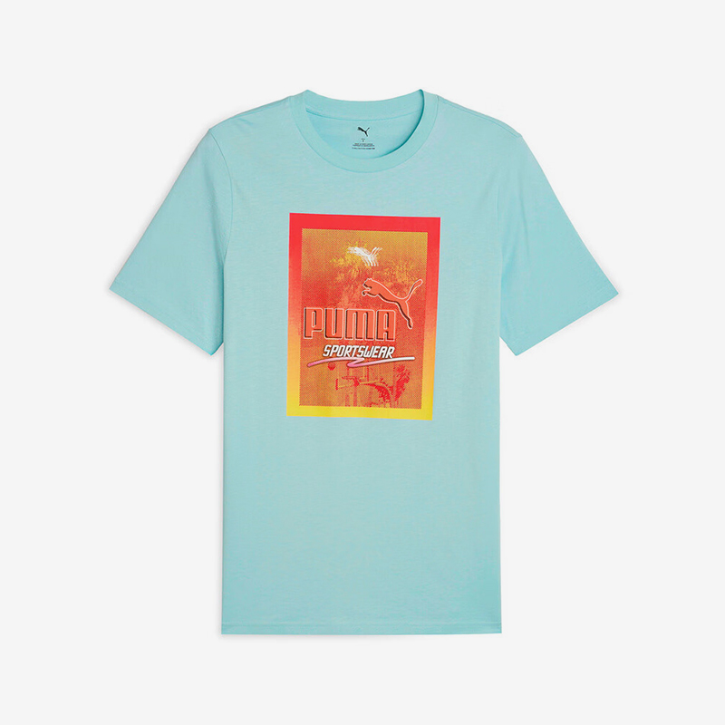 彪马男士印花经典短袖T恤