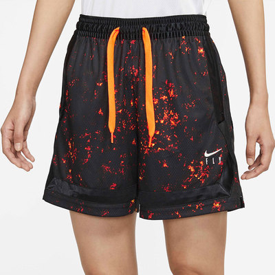 Nike/耐克正品潮流女子运动训练透气宽松篮球短裤DH0644-010