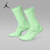 耐克正品 JORDAN男女同款 透气中筒运动袜一双装 Nike FZ3393 376