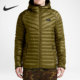693534 运动休闲男子保暖连帽拉链羽绒服 356 耐克正品 Nike