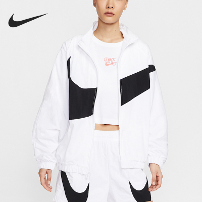 Nike/耐克正品Sportswear女士日常梭织宽松外套HV4108-100