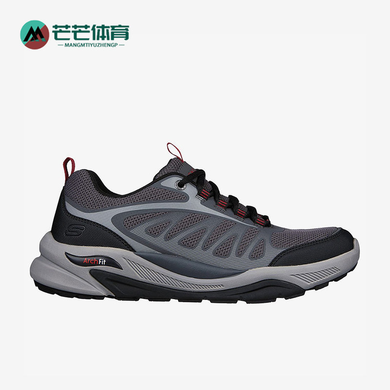 Skechers/斯凯奇正品冬季男士户外登山低帮防滑耐磨运动鞋