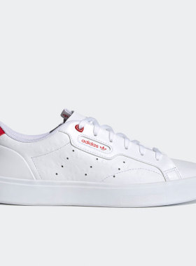 Adidas/阿迪达斯官方正品 SLEEK SUPER 三叶草女子休闲板鞋EG6770