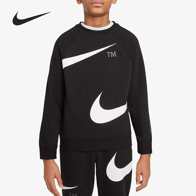 Nike/耐克正品休闲小童时尚潮流透气运动套头衫 DD8726-010
