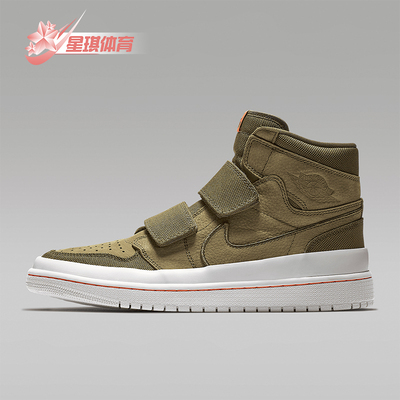 耐克男士圆头魔术贴高帮篮球鞋