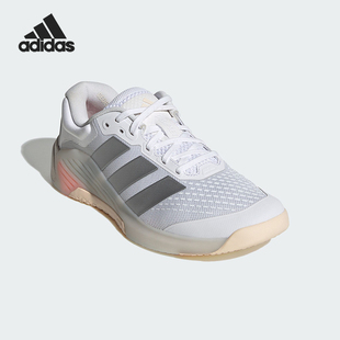 DROPSET女士运动系带防滑耐磨休闲鞋 JR4666 阿迪达斯正品 Adidas