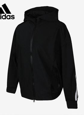 Adidas/阿迪达斯正品秋季女子W MHS SWT JKT针织外套GF6946