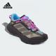 阿迪达斯正品 2026春季 款 Adidas 男女减震抽绳耐磨徒步鞋 KH8609