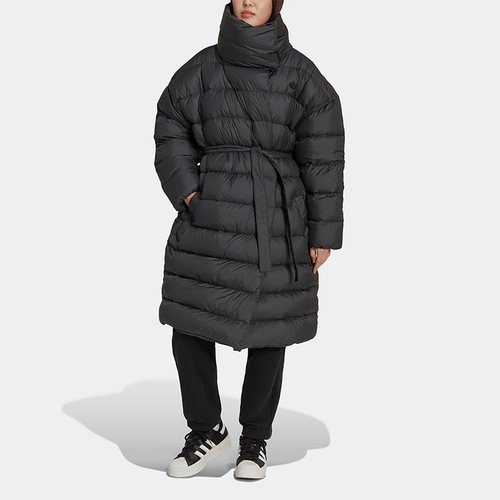 Adidas/阿迪达斯正品三叶草新款女子保暖中长款透气羽绒服 HK5245