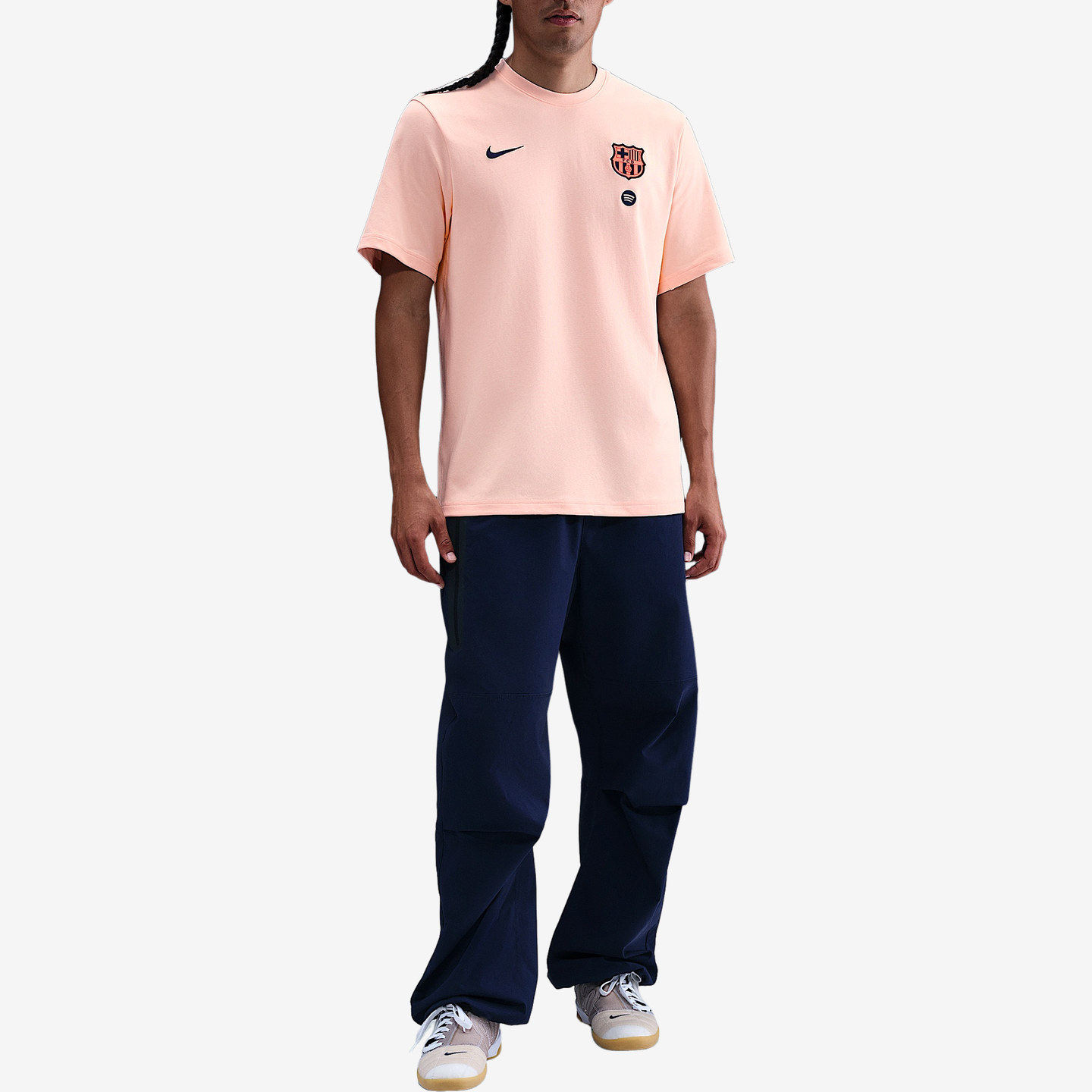 Nike耐克正品男款Dri-FIT巴塞罗那俱乐部舒适足球服HQ1823-664