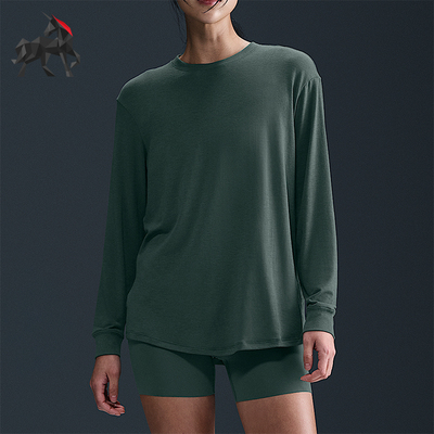 Nike/耐克正品2025秋季款女士休闲运动针织透气长袖FN2818-338