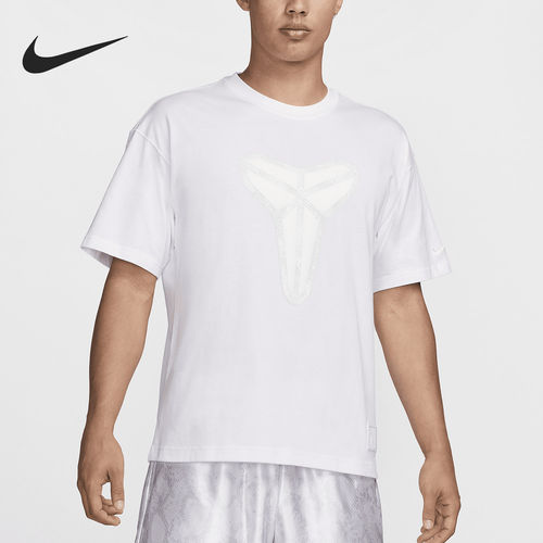 Nike/耐克正品Kobe男士秋季新款宽松篮球简约短袖FZ8072-100