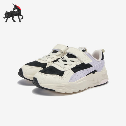 Puma/彪马正品2025夏季款小童运动魔术贴低帮耐磨休闲鞋403704-06