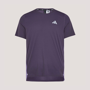 Adidas/阿迪达斯正品夏男士跑步训练经典透气圆领短袖T恤KZ5038