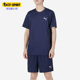 彪马正品 522556 运动休闲舒适透气男训练短袖 套装 T恤短裤 Puma