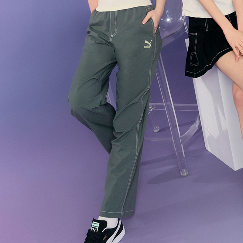 Puma/彪马官方正品当季新款女士梭织透气运动长裤626866-80,运动服/休闲服装,运动长裤,淘宝优惠券,粉丝福利购,淘宝优惠卷
